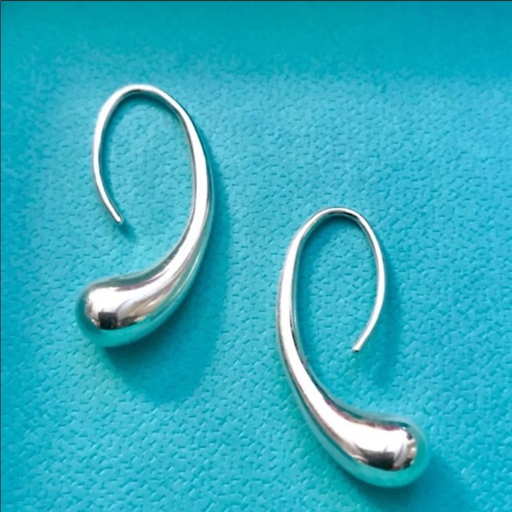 Tiffany & Co Elsa Peretti tear drop earrings